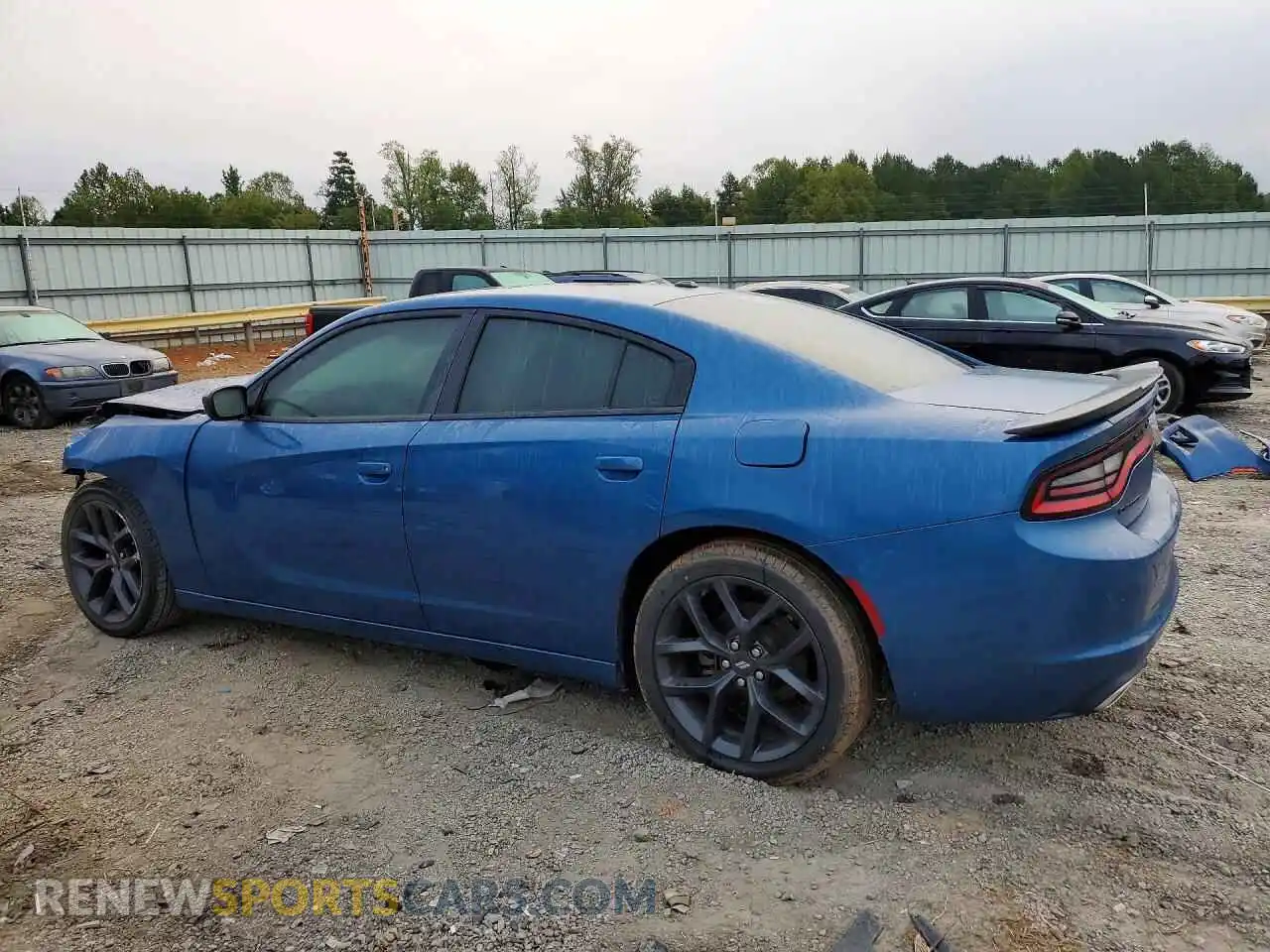 2 Photograph of a damaged car 2C3CDXBG4NH126633 DODGE CHARGER 2022