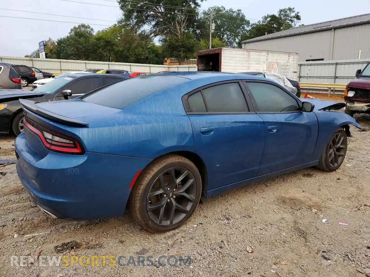 3 Photograph of a damaged car 2C3CDXBG4NH126633 DODGE CHARGER 2022
