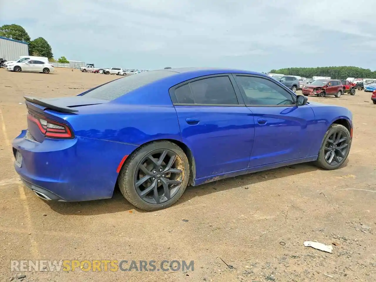 3 fotografías del automóvil dañado 2C3CDXBG4NH138863 DODGE CHARGER 2022