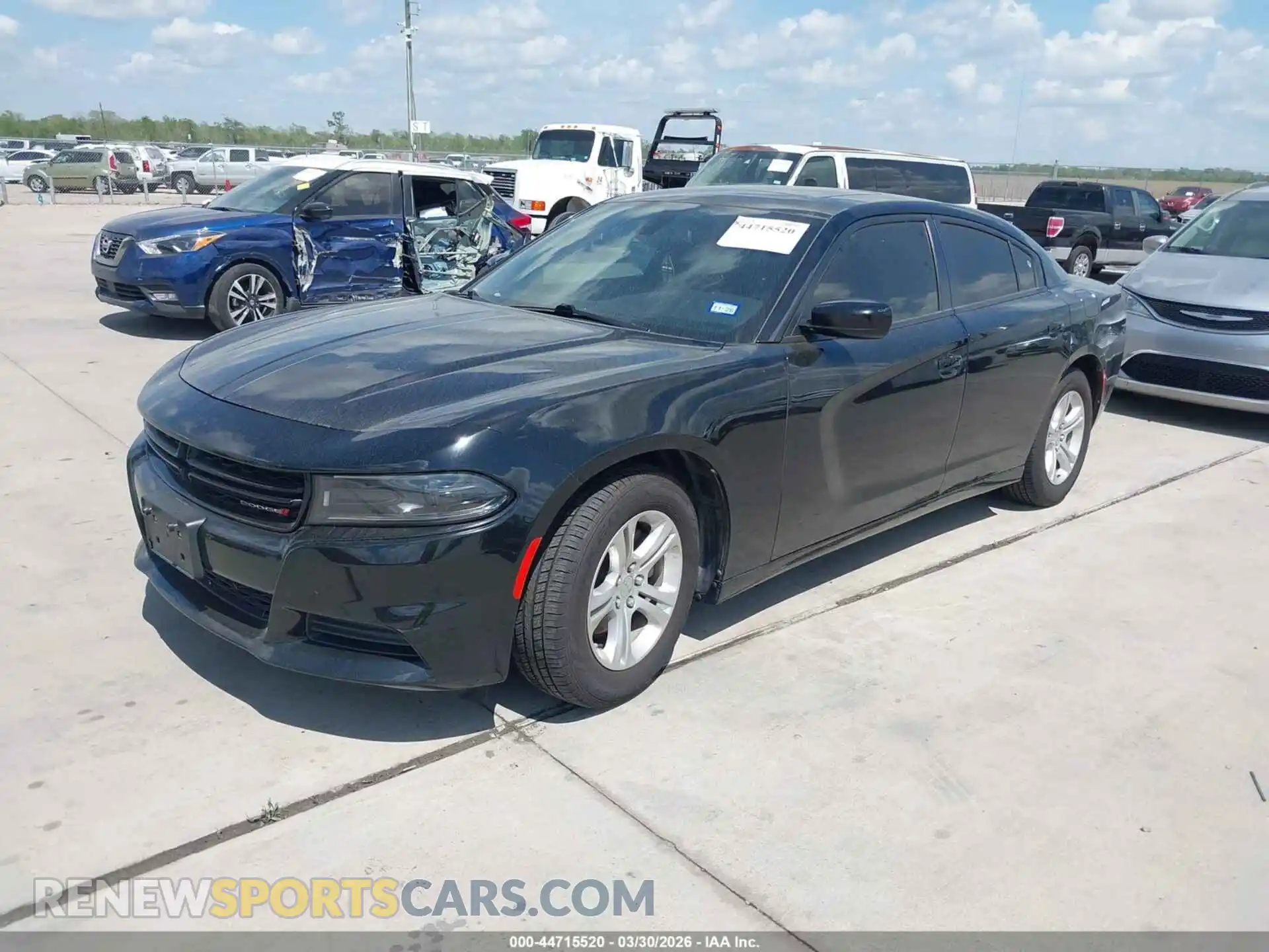2 Photograph of a damaged car 2C3CDXBG4NH145215 DODGE CHARGER 2022