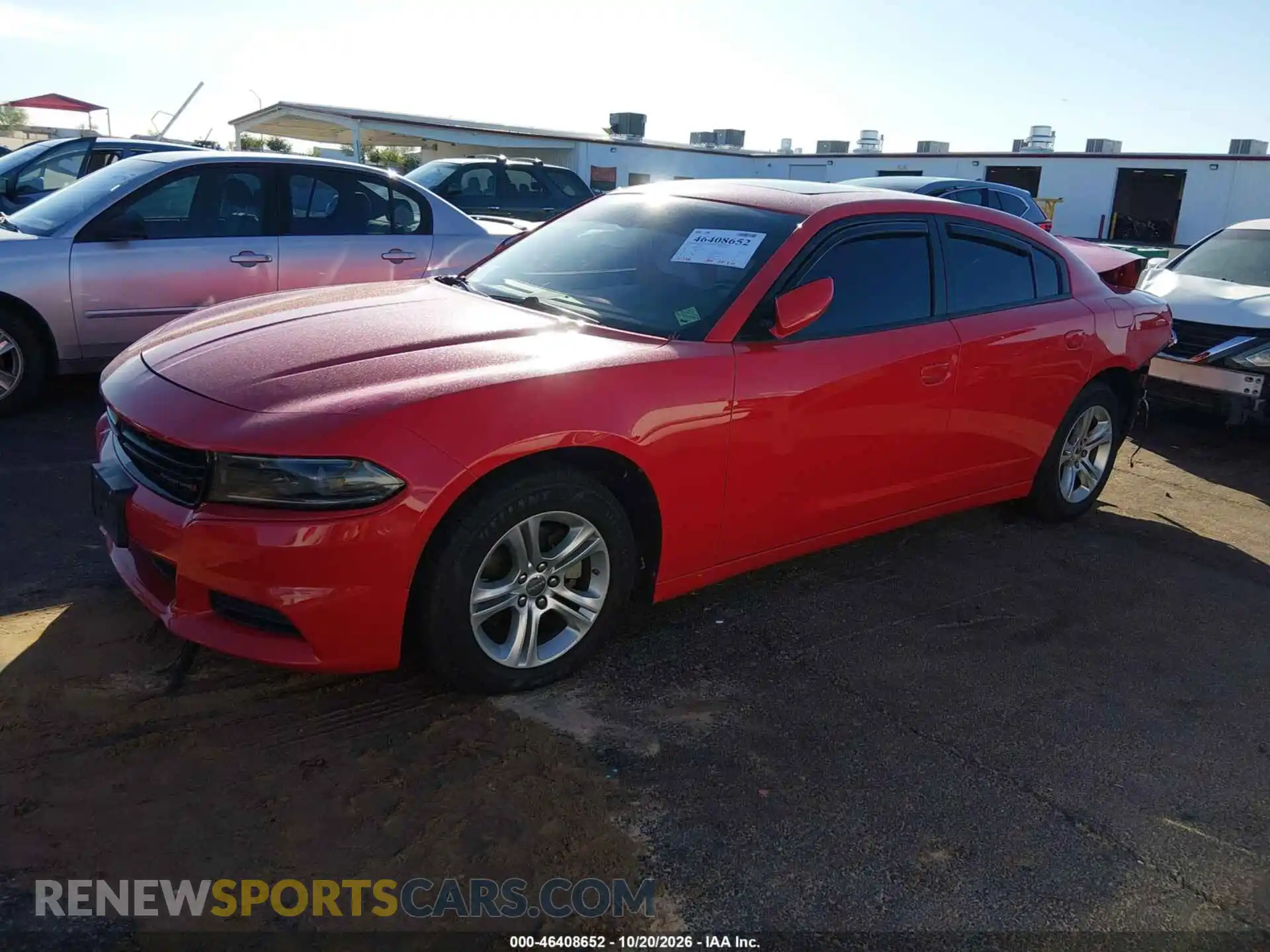 2 Photograph of a damaged car 2C3CDXBG4NH152987 DODGE CHARGER 2022