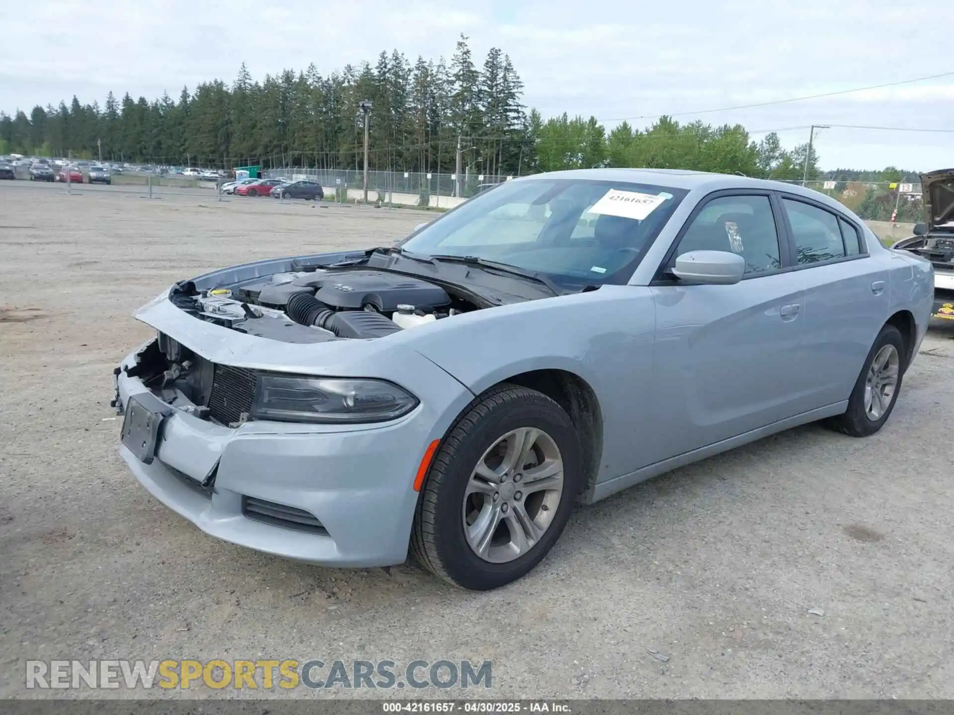 2 Photograph of a damaged car 2C3CDXBG4NH201640 DODGE CHARGER 2022