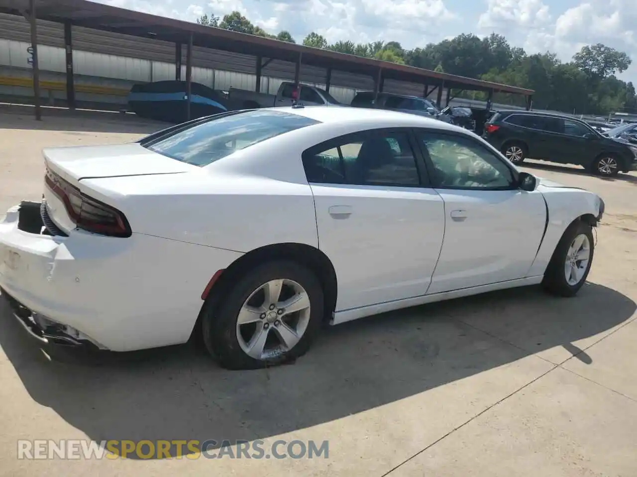 3 Photograph of a damaged car 2C3CDXBG4NH207907 DODGE CHARGER 2022