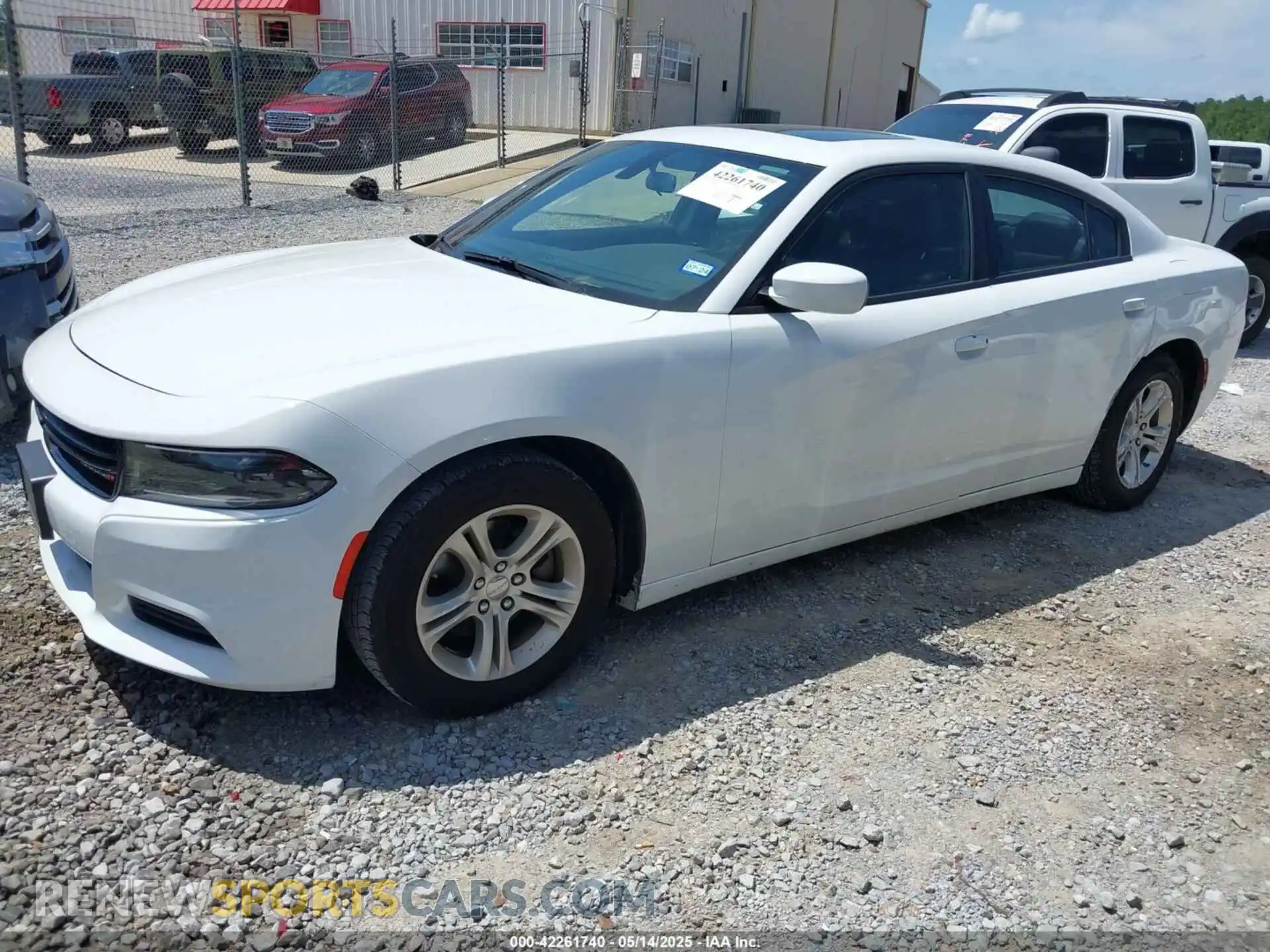 2 Photograph of a damaged car 2C3CDXBG4NH208104 DODGE CHARGER 2022
