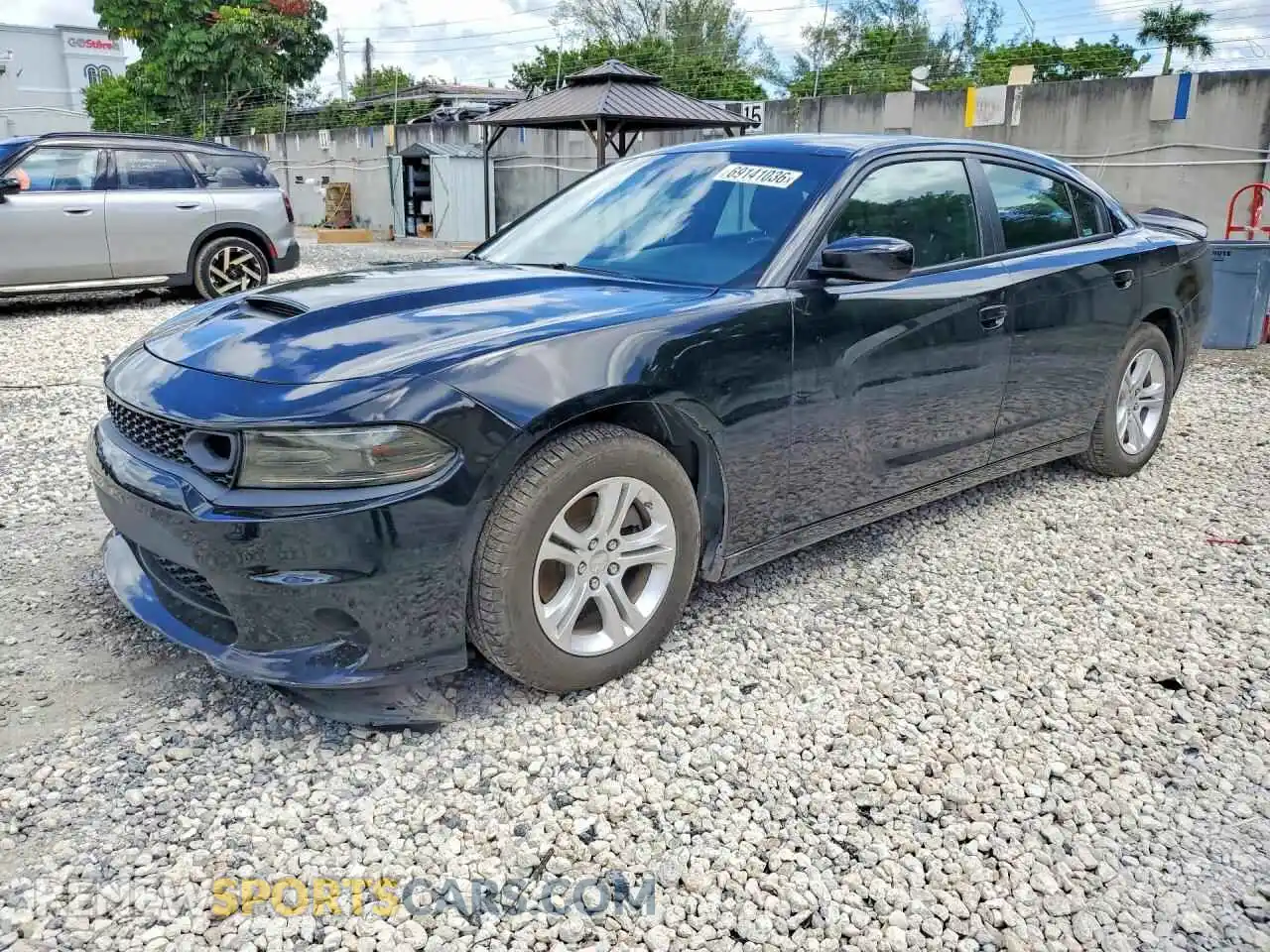 1 Photograph of a damaged car 2C3CDXBG4NH219748 DODGE CHARGER 2022