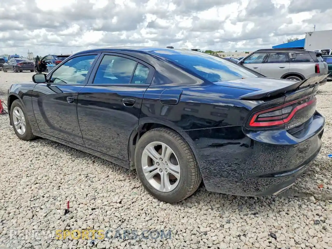 2 Photograph of a damaged car 2C3CDXBG4NH219748 DODGE CHARGER 2022