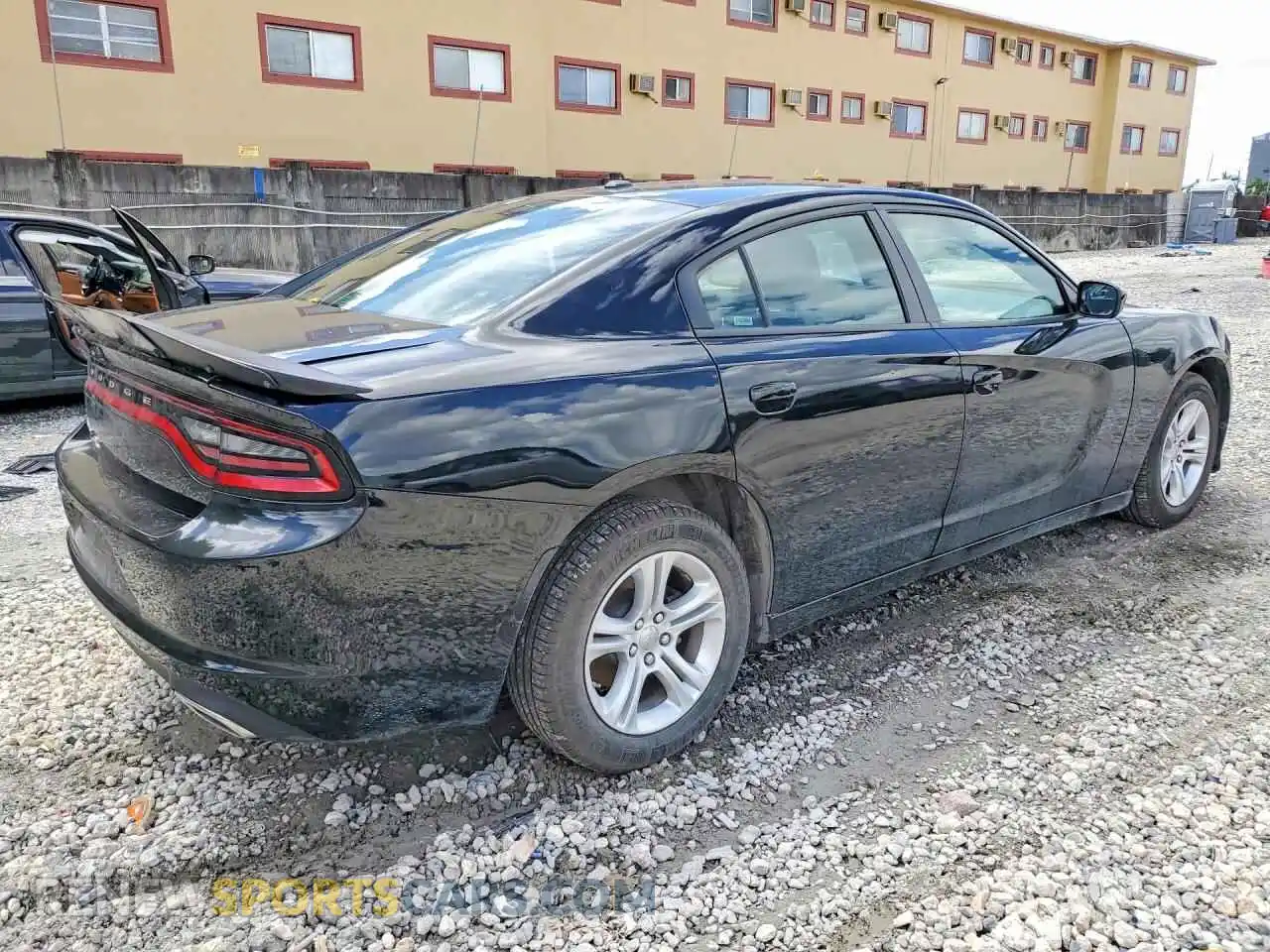 3 Photograph of a damaged car 2C3CDXBG4NH219748 DODGE CHARGER 2022