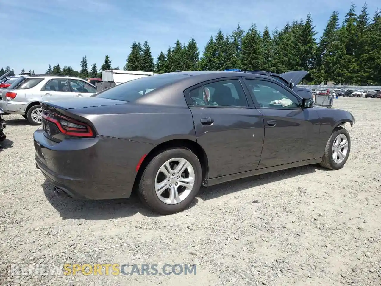3 Photograph of a damaged car 2C3CDXBG4NH258596 DODGE CHARGER 2022