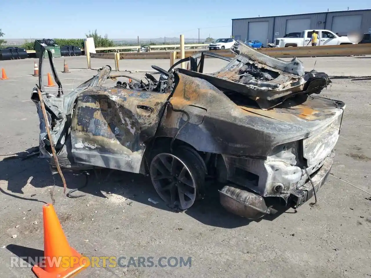 2 Photograph of a damaged car 2C3CDXBG5NH143165 DODGE CHARGER 2022
