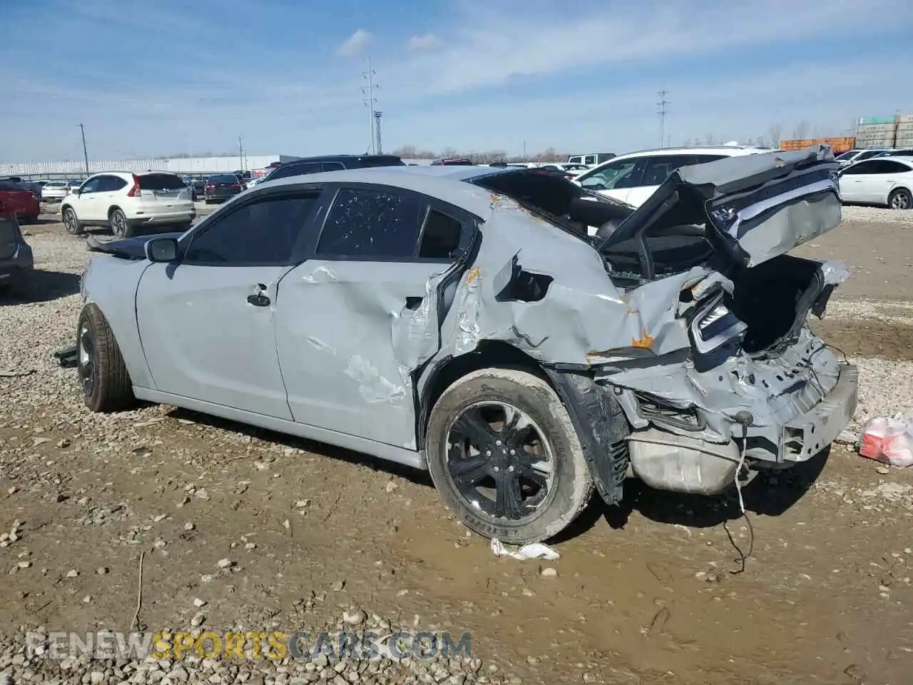 2 Photograph of a damaged car 2C3CDXBG5NH145286 DODGE CHARGER 2022