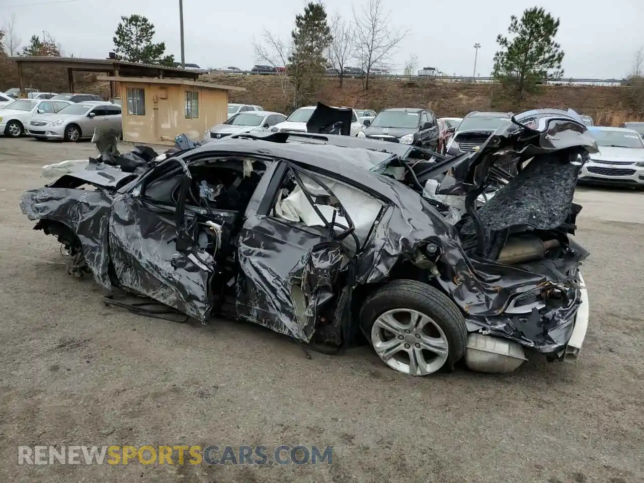 2 Photograph of a damaged car 2C3CDXBG5NH188977 DODGE CHARGER 2022
