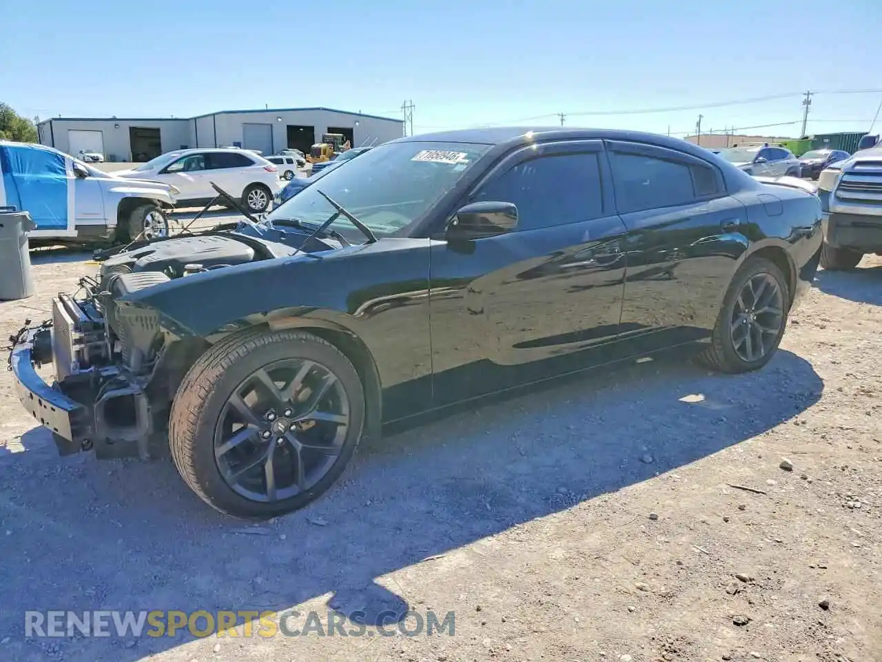 1 Photograph of a damaged car 2C3CDXBG5NH203039 DODGE CHARGER 2022