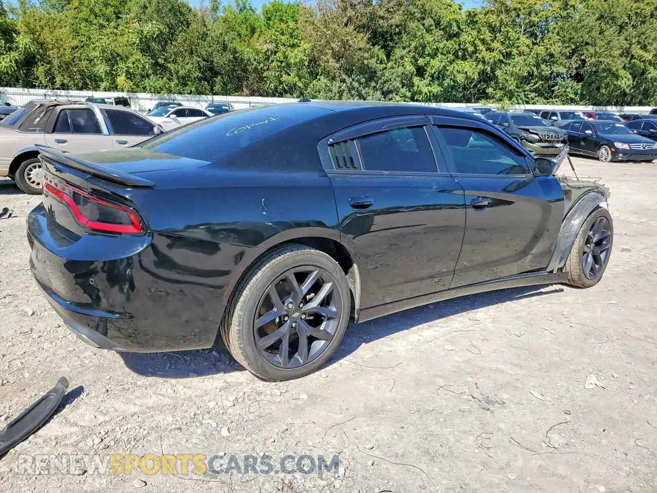 3 Photograph of a damaged car 2C3CDXBG5NH203039 DODGE CHARGER 2022