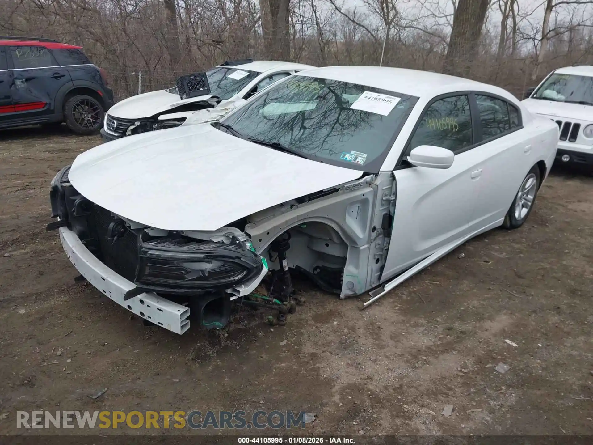 2 Photograph of a damaged car 2C3CDXBG5NH215966 DODGE CHARGER 2022