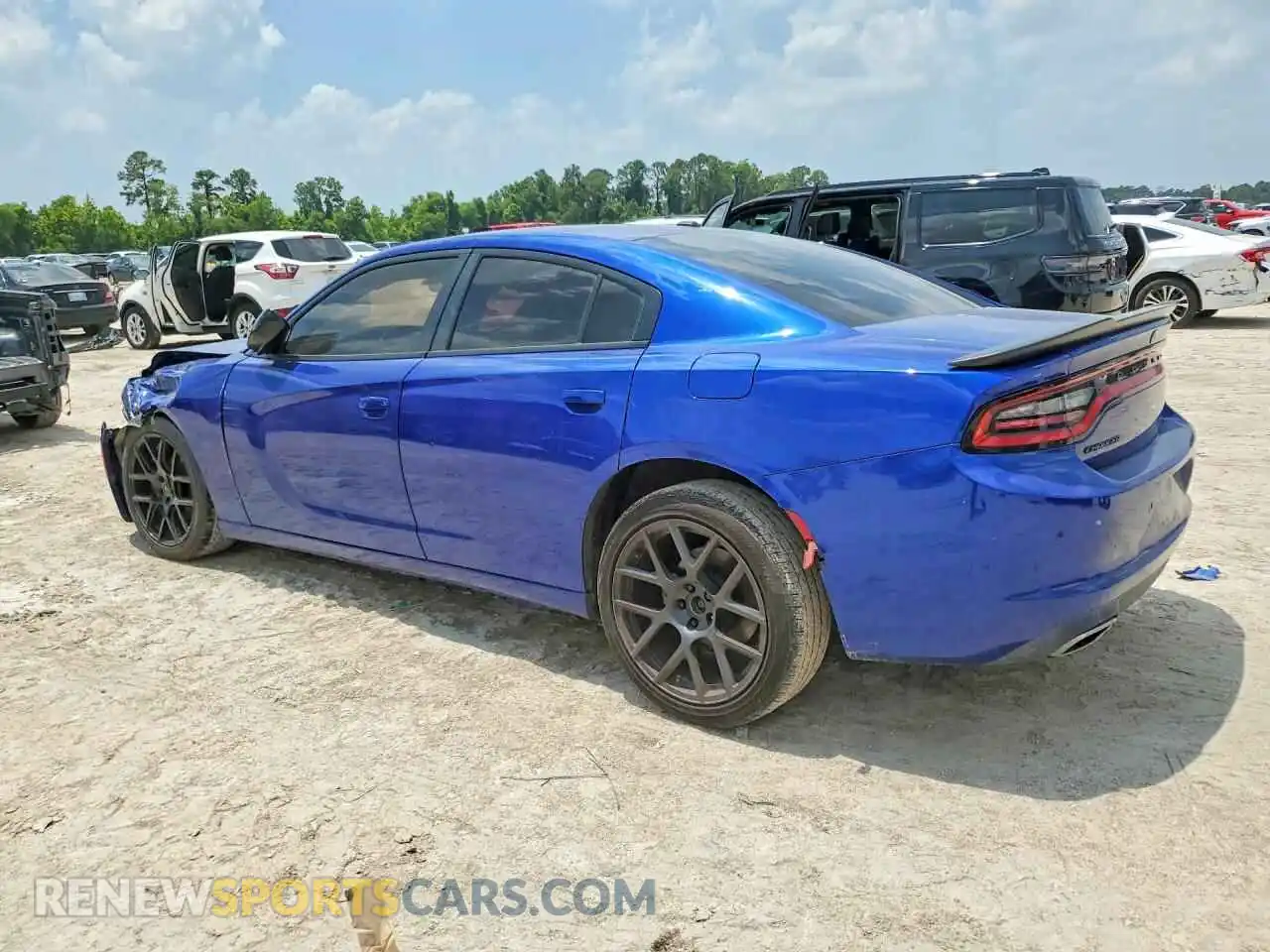 2 Photograph of a damaged car 2C3CDXBG5NH221041 DODGE CHARGER 2022