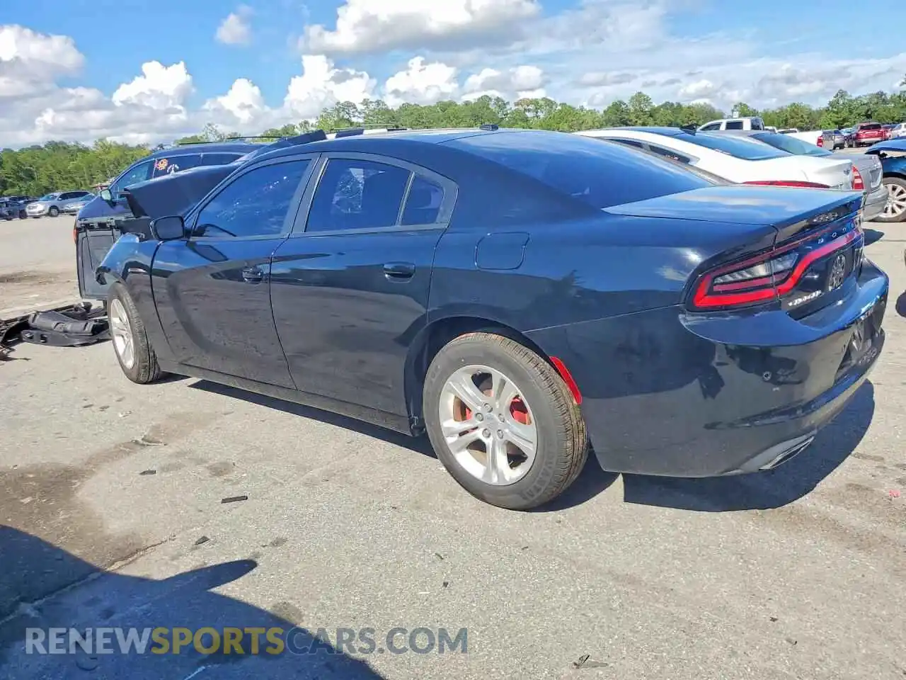 2 Photograph of a damaged car 2C3CDXBG6NH110868 DODGE CHARGER 2022