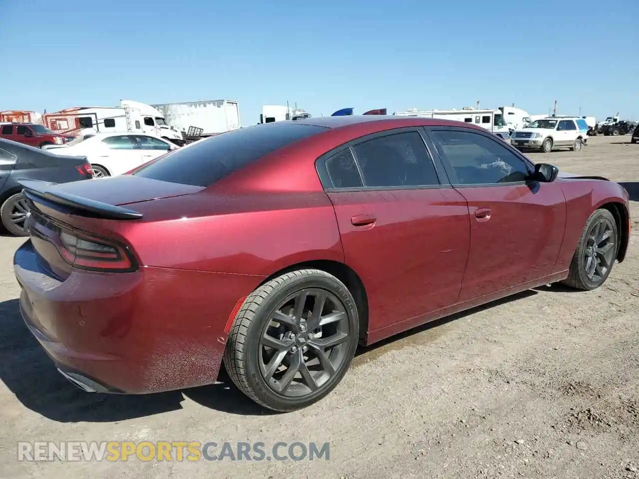 3 Photograph of a damaged car 2C3CDXBG6NH120249 DODGE CHARGER 2022