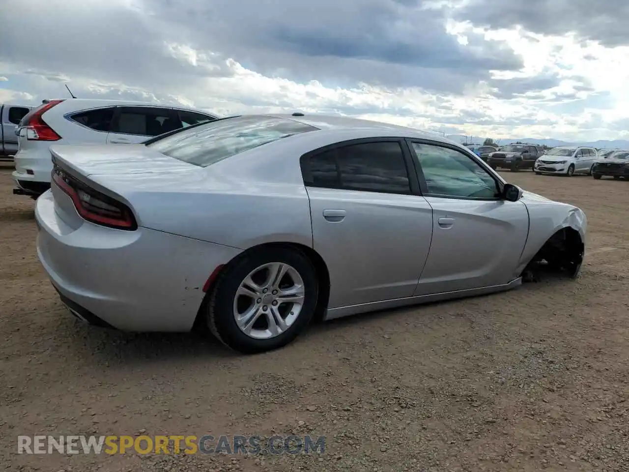 3 Photograph of a damaged car 2C3CDXBG6NH161190 DODGE CHARGER 2022
