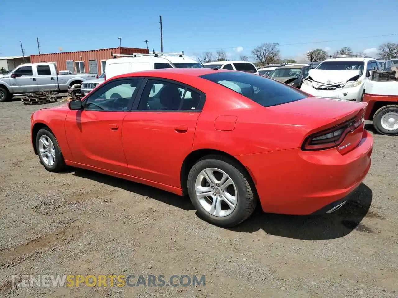 2 Photograph of a damaged car 2C3CDXBG6NH200828 DODGE CHARGER 2022