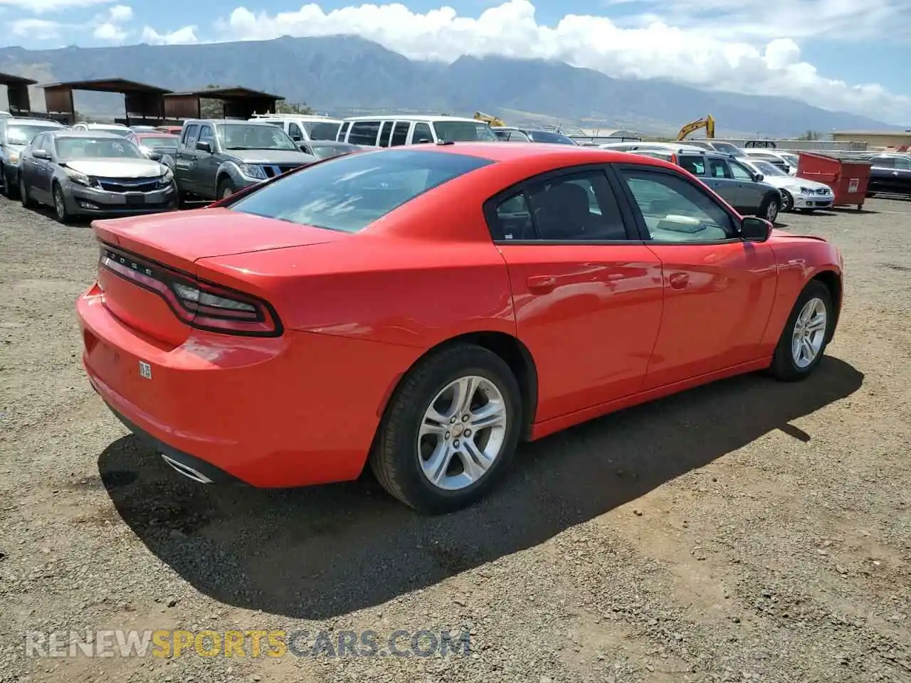 3 Photograph of a damaged car 2C3CDXBG6NH200828 DODGE CHARGER 2022