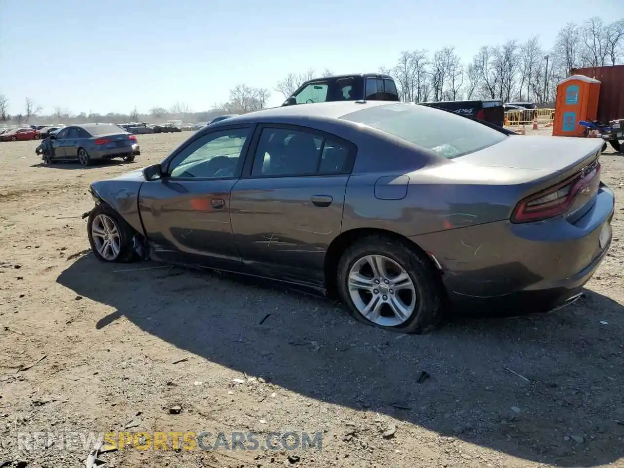 2 Photograph of a damaged car 2C3CDXBG6NH219847 DODGE CHARGER 2022