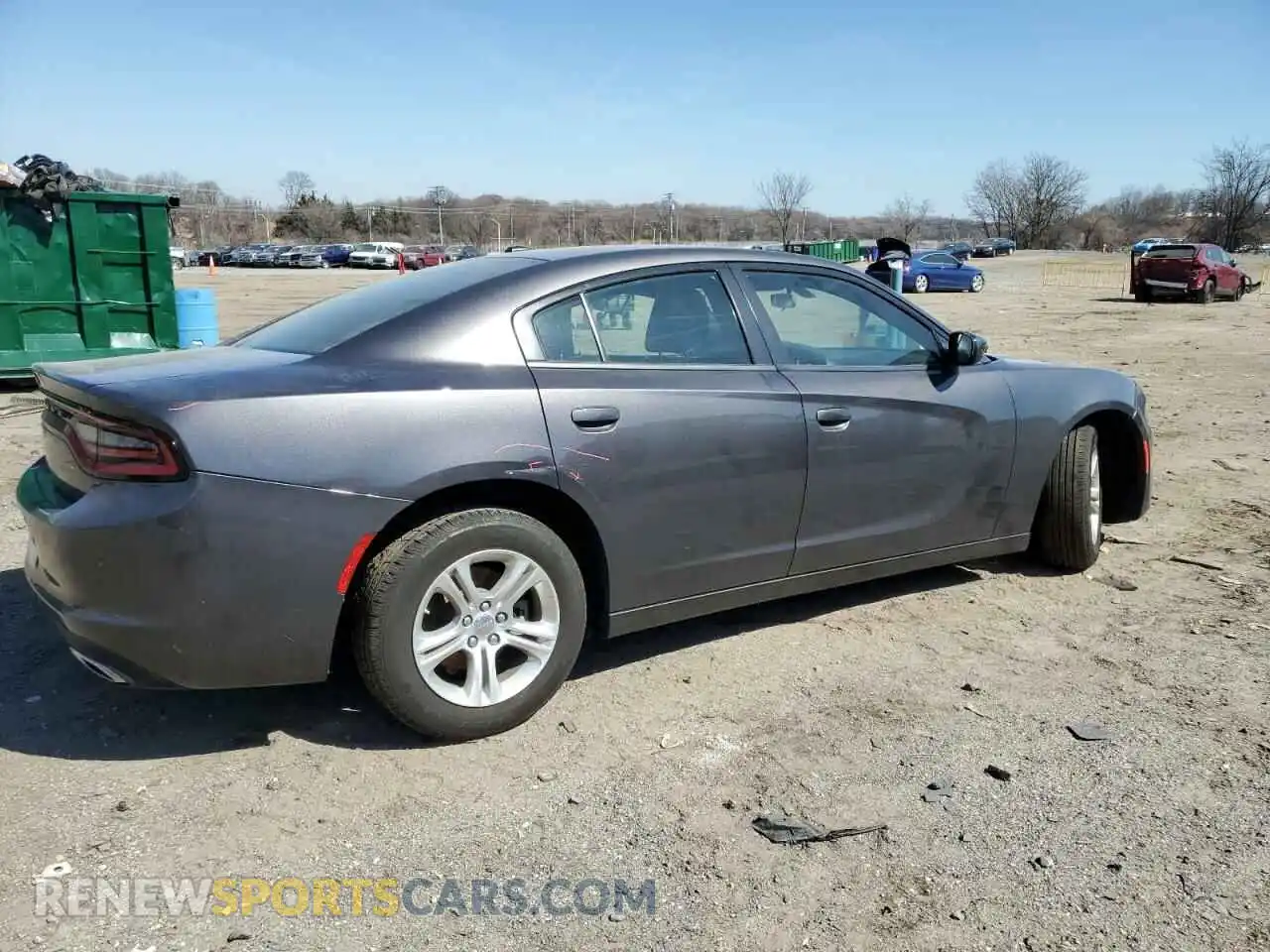 3 Photograph of a damaged car 2C3CDXBG6NH219847 DODGE CHARGER 2022