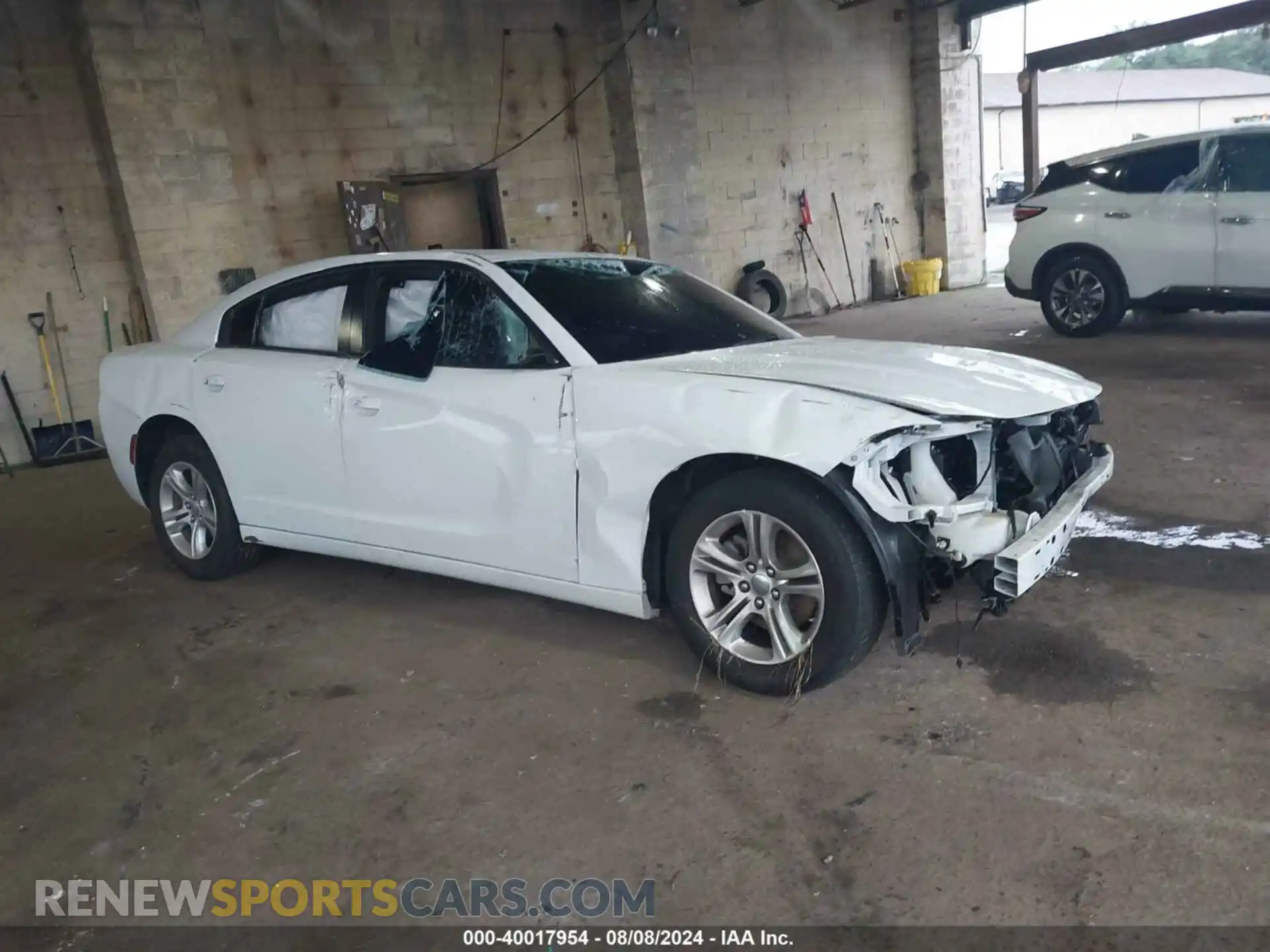 1 Photograph of a damaged car 2C3CDXBG6NH235076 DODGE CHARGER 2022