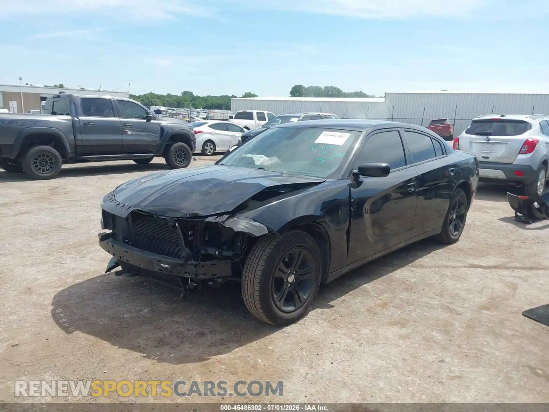 2 Фотография поврежденного автомобиля 2C3CDXBG6NH250709 DODGE CHARGER 2022