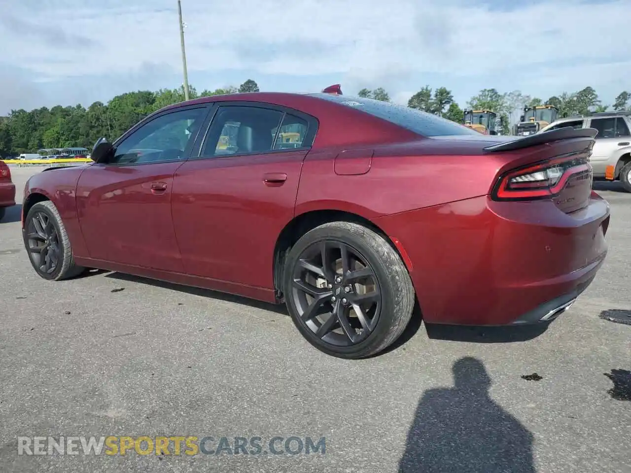 2 Photograph of a damaged car 2C3CDXBG7NH136864 DODGE CHARGER 2022