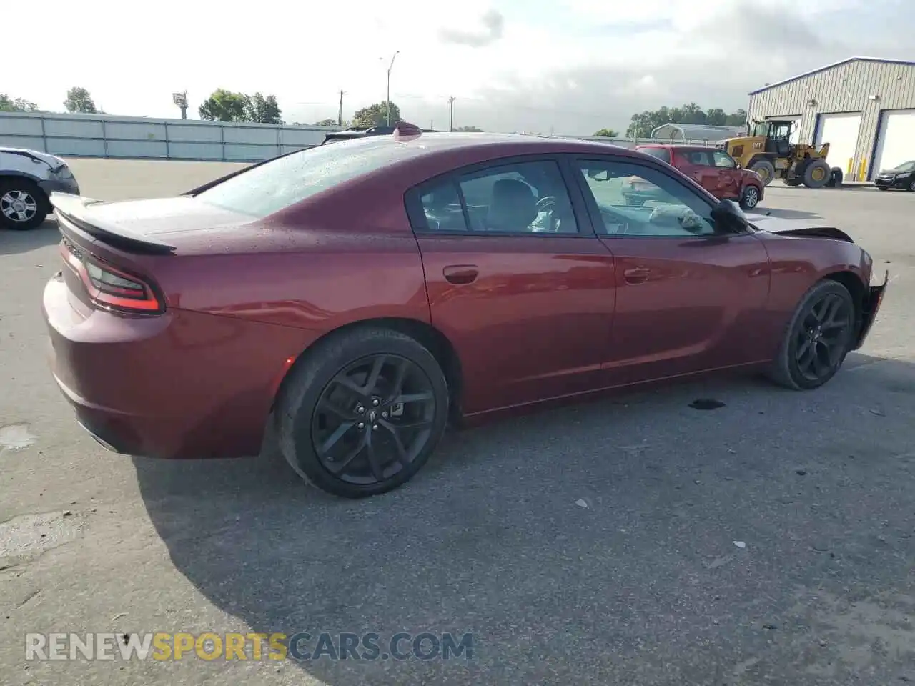 3 Photograph of a damaged car 2C3CDXBG7NH136864 DODGE CHARGER 2022