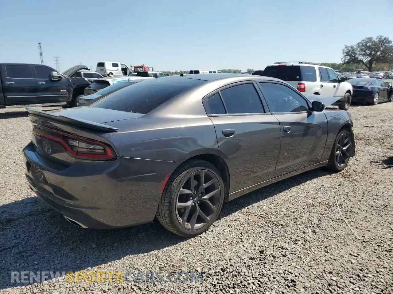 3 Photograph of a damaged car 2C3CDXBG7NH141420 DODGE CHARGER 2022