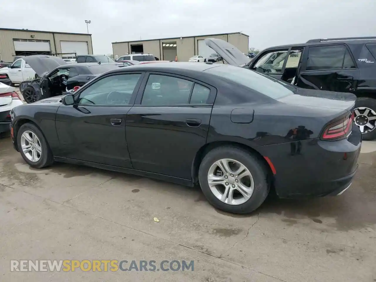 2 Photograph of a damaged car 2C3CDXBG7NH165748 DODGE CHARGER 2022