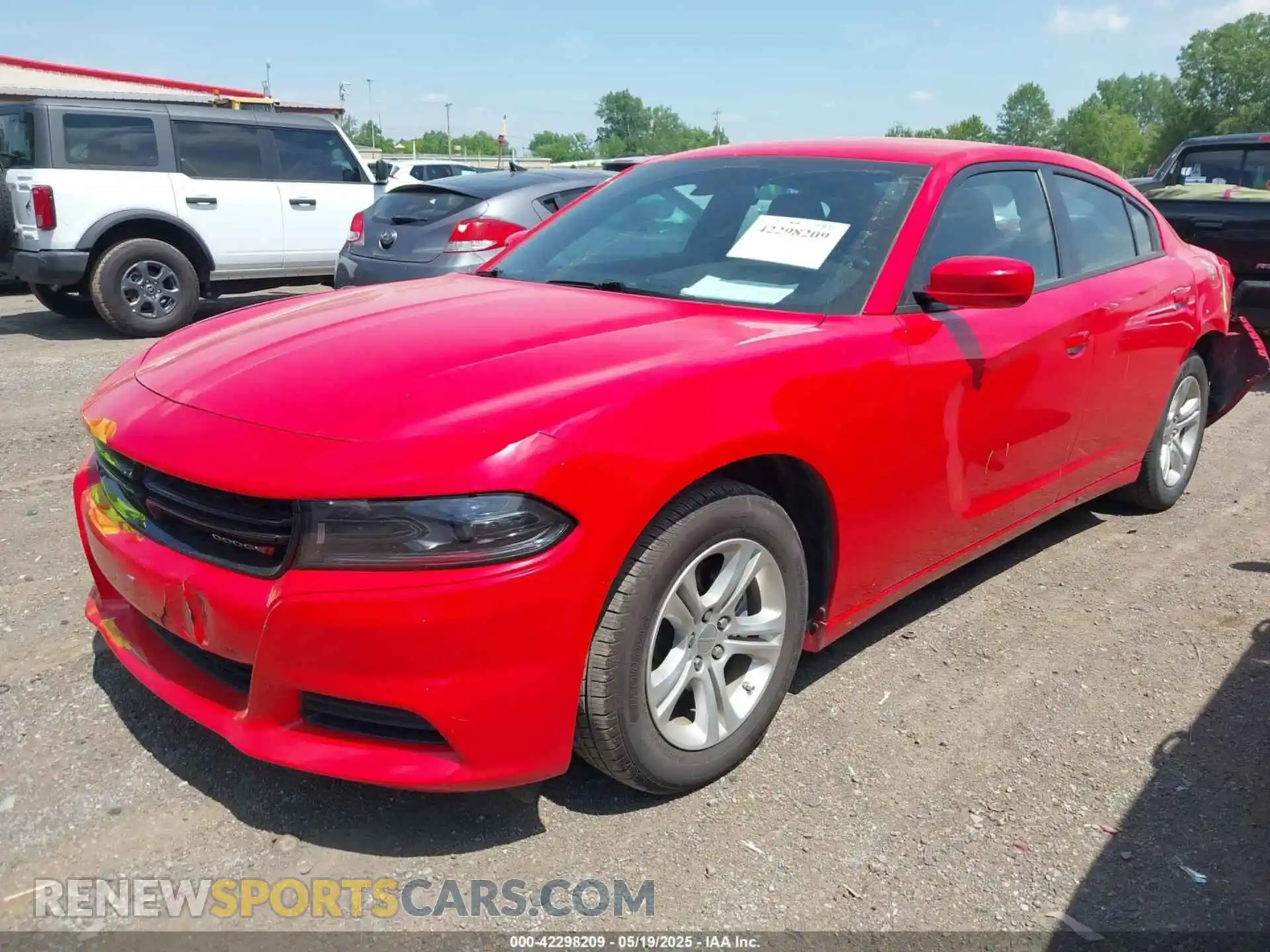 2 Photograph of a damaged car 2C3CDXBG7NH208047 DODGE CHARGER 2022