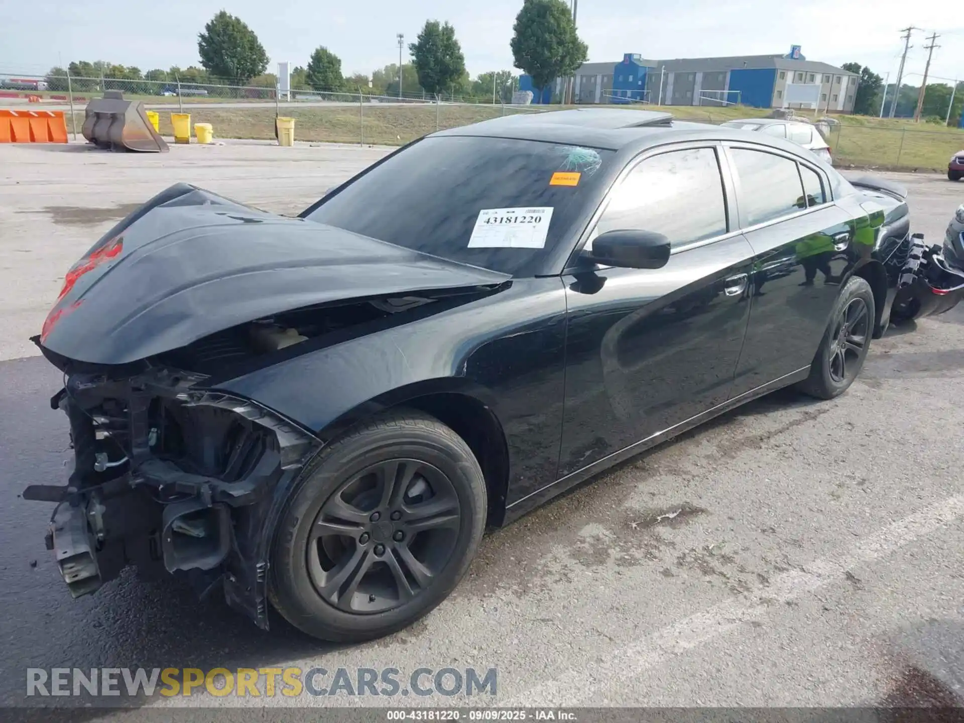 2 Photograph of a damaged car 2C3CDXBG7NH220263 DODGE CHARGER 2022