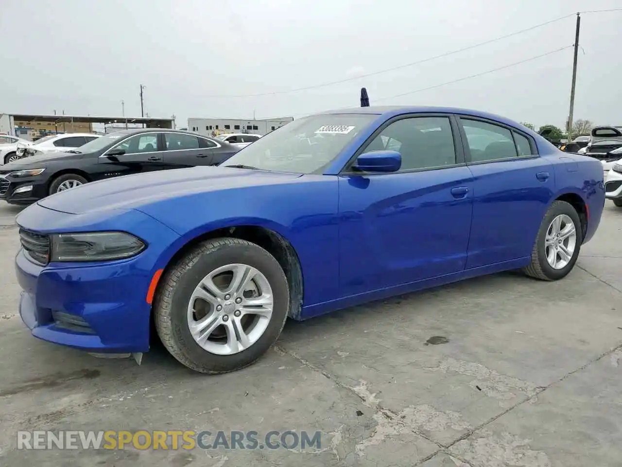 1 Photograph of a damaged car 2C3CDXBG7NH231411 DODGE CHARGER 2022