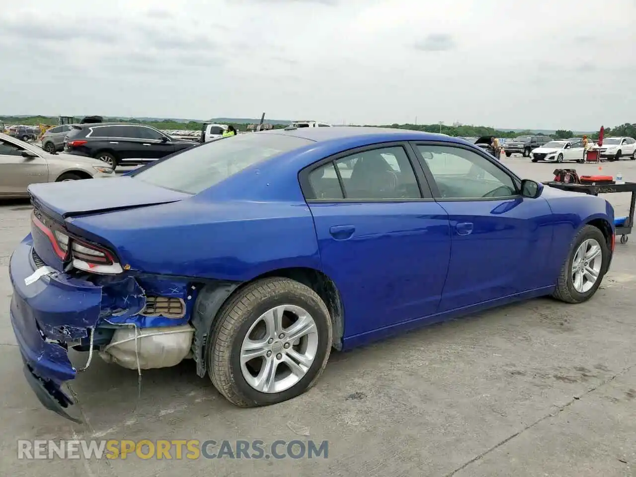 3 Photograph of a damaged car 2C3CDXBG7NH231411 DODGE CHARGER 2022