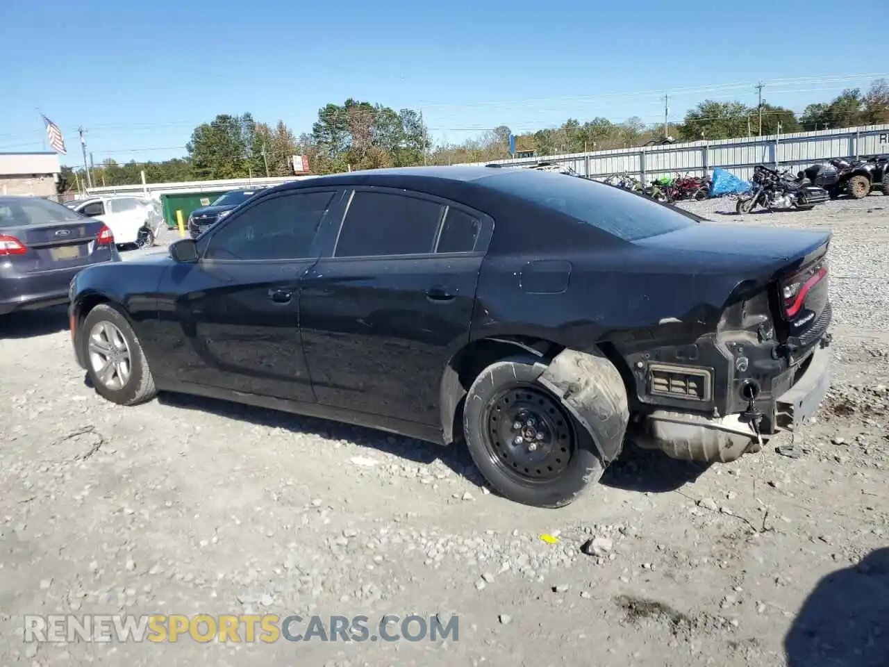 2 Photograph of a damaged car 2C3CDXBG7NH239041 DODGE CHARGER 2022