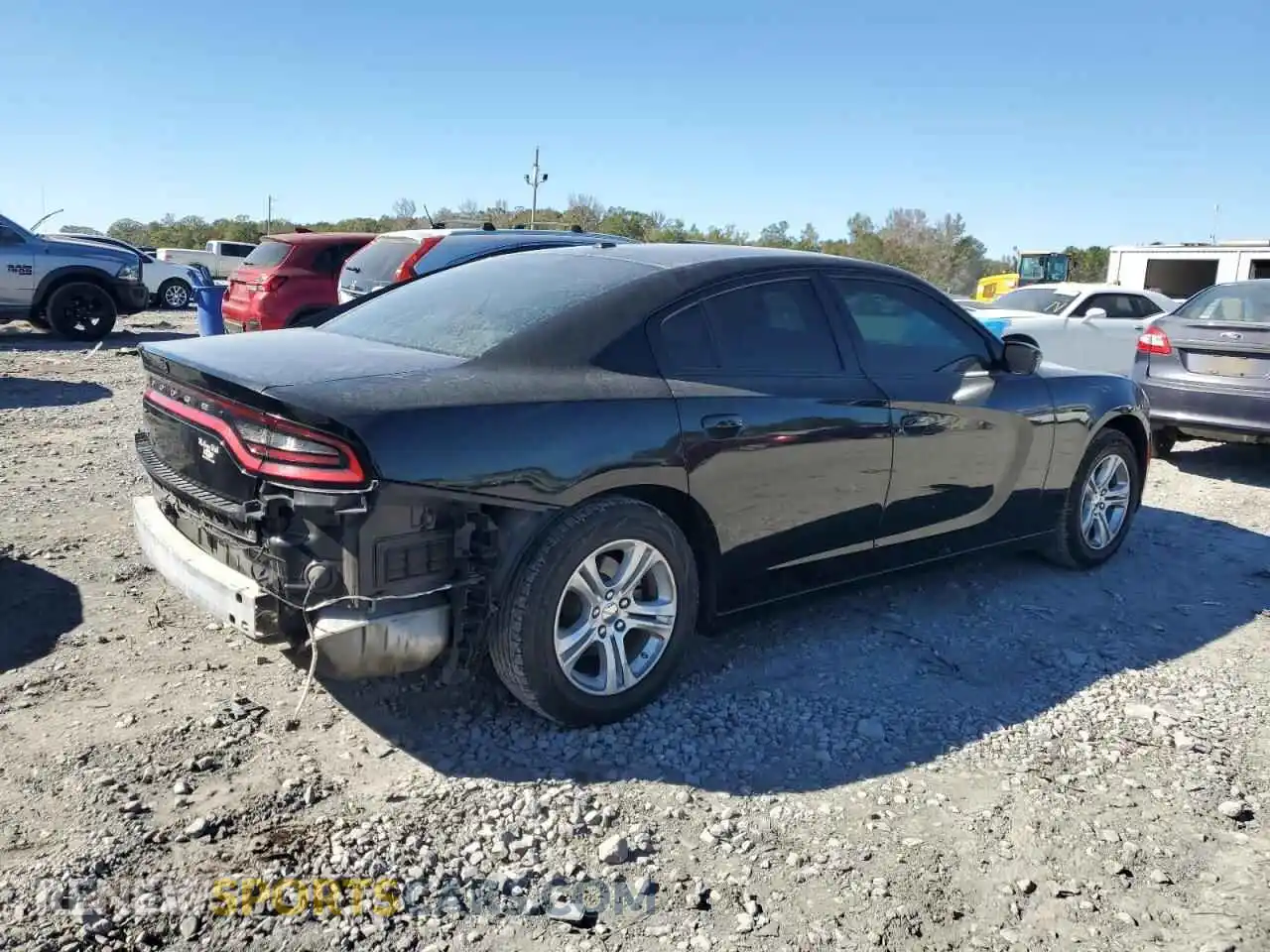 3 Photograph of a damaged car 2C3CDXBG7NH239041 DODGE CHARGER 2022