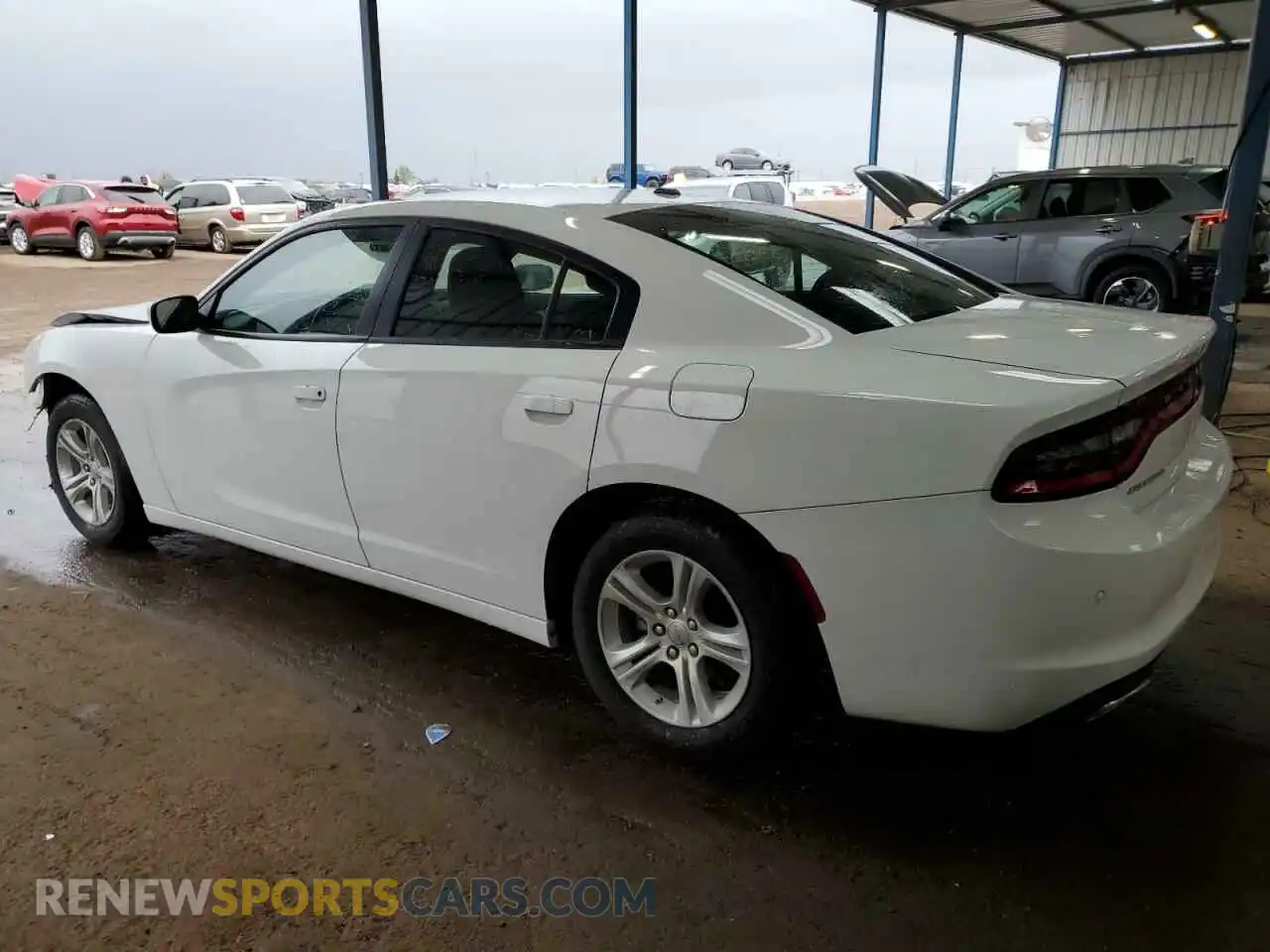 2 Photograph of a damaged car 2C3CDXBG7NH247754 DODGE CHARGER 2022