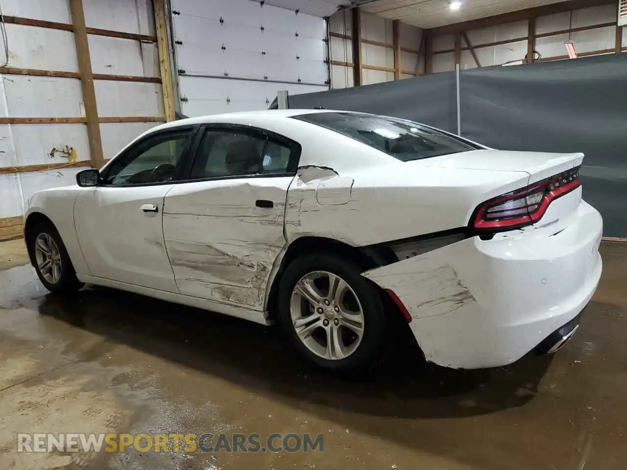 2 Photograph of a damaged car 2C3CDXBG7NH259032 DODGE CHARGER 2022