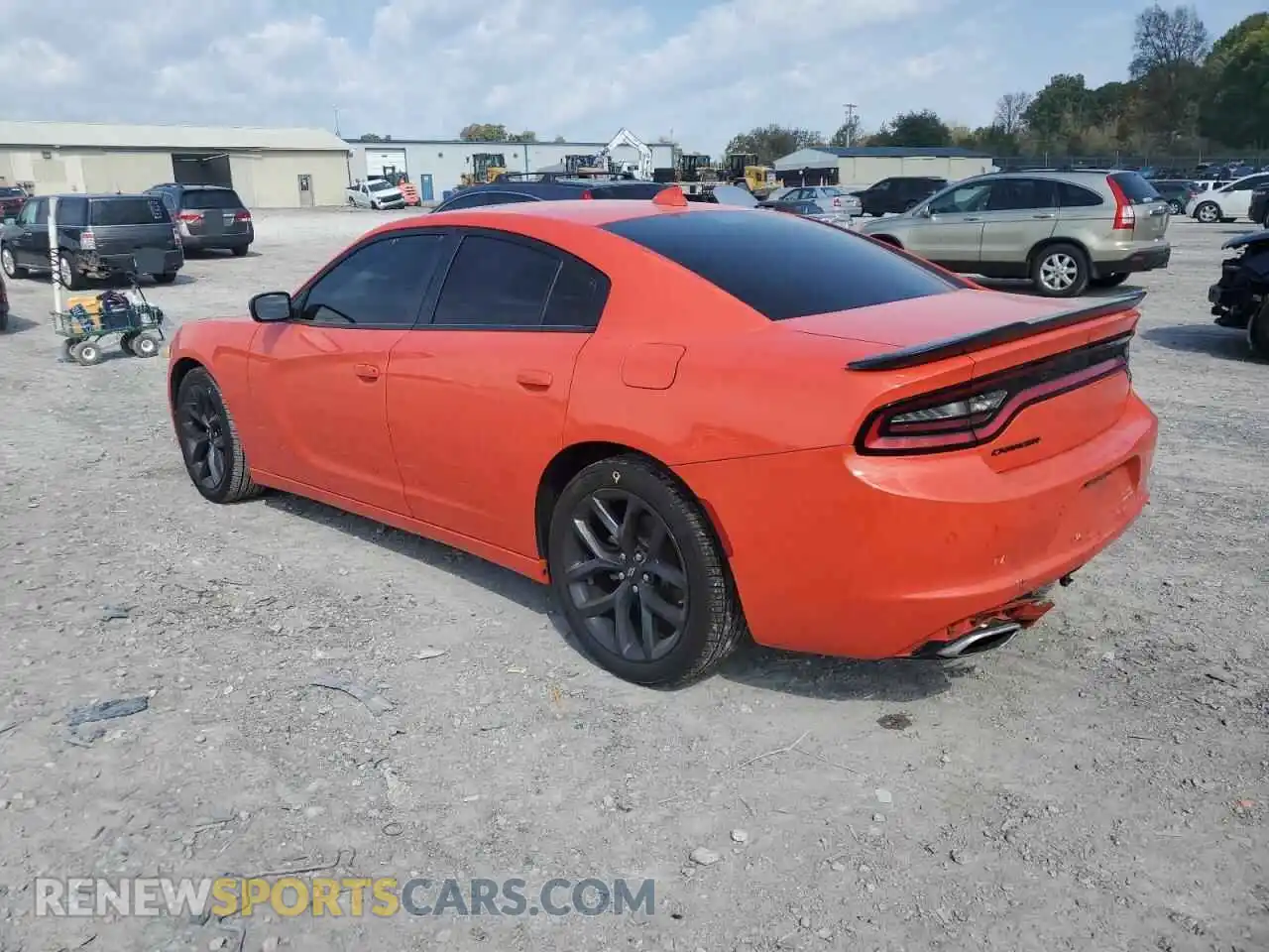 2 Photograph of a damaged car 2C3CDXBG8NH133214 DODGE CHARGER 2022
