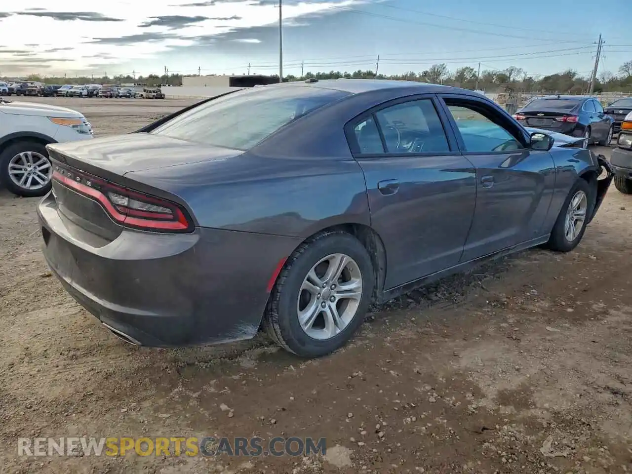 3 Photograph of a damaged car 2C3CDXBG8NH163779 DODGE CHARGER 2022