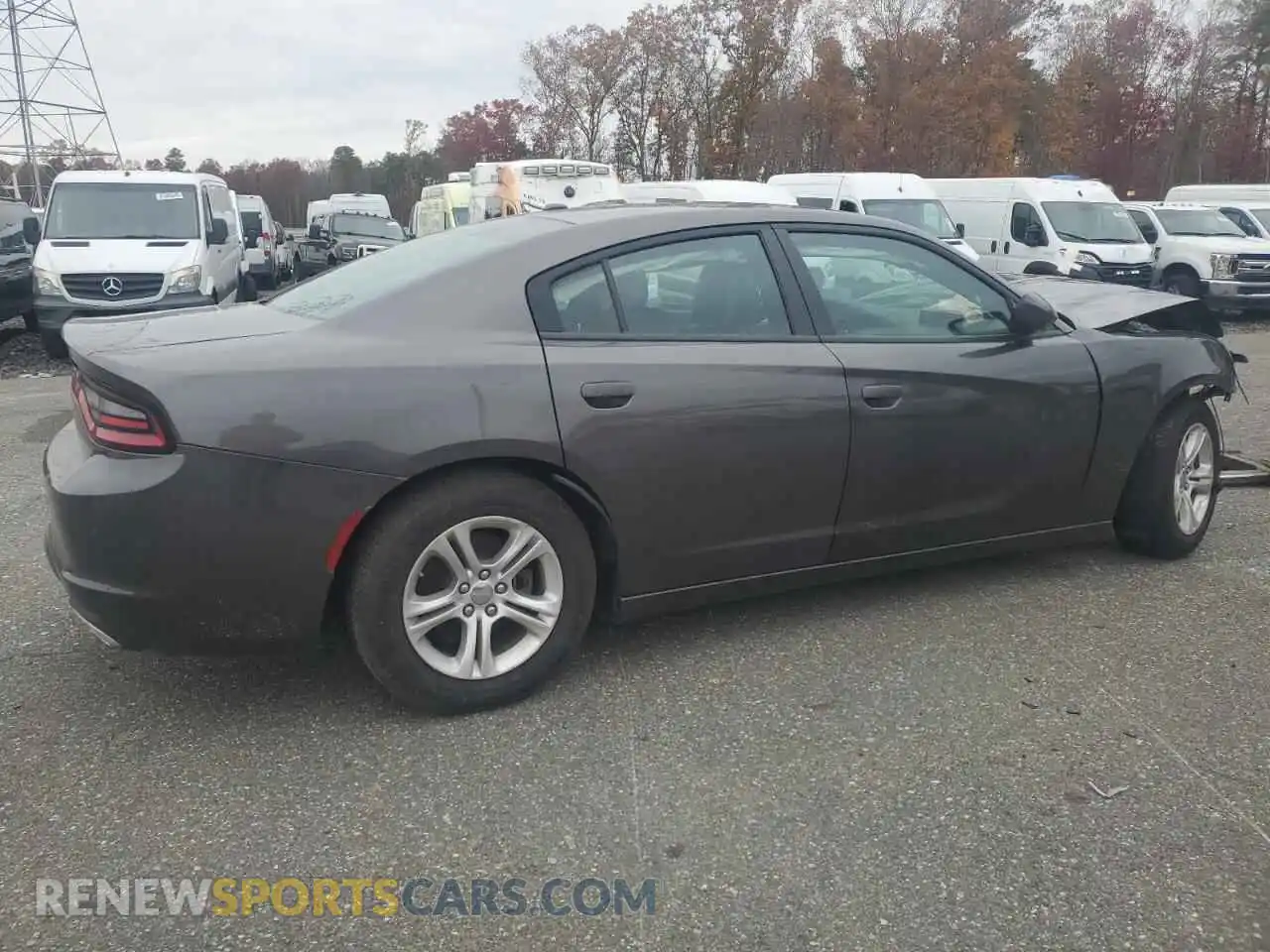3 Photograph of a damaged car 2C3CDXBG8NH182686 DODGE CHARGER 2022