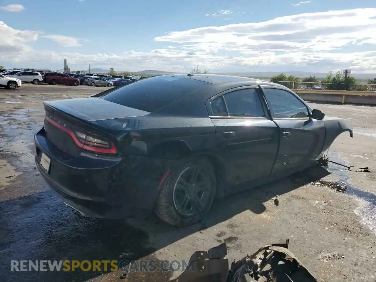 3 Photograph of a damaged car 2C3CDXBG8NH192568 DODGE CHARGER 2022