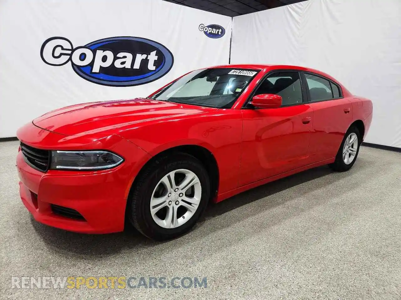 1 Photograph of a damaged car 2C3CDXBG8NH200653 DODGE CHARGER 2022