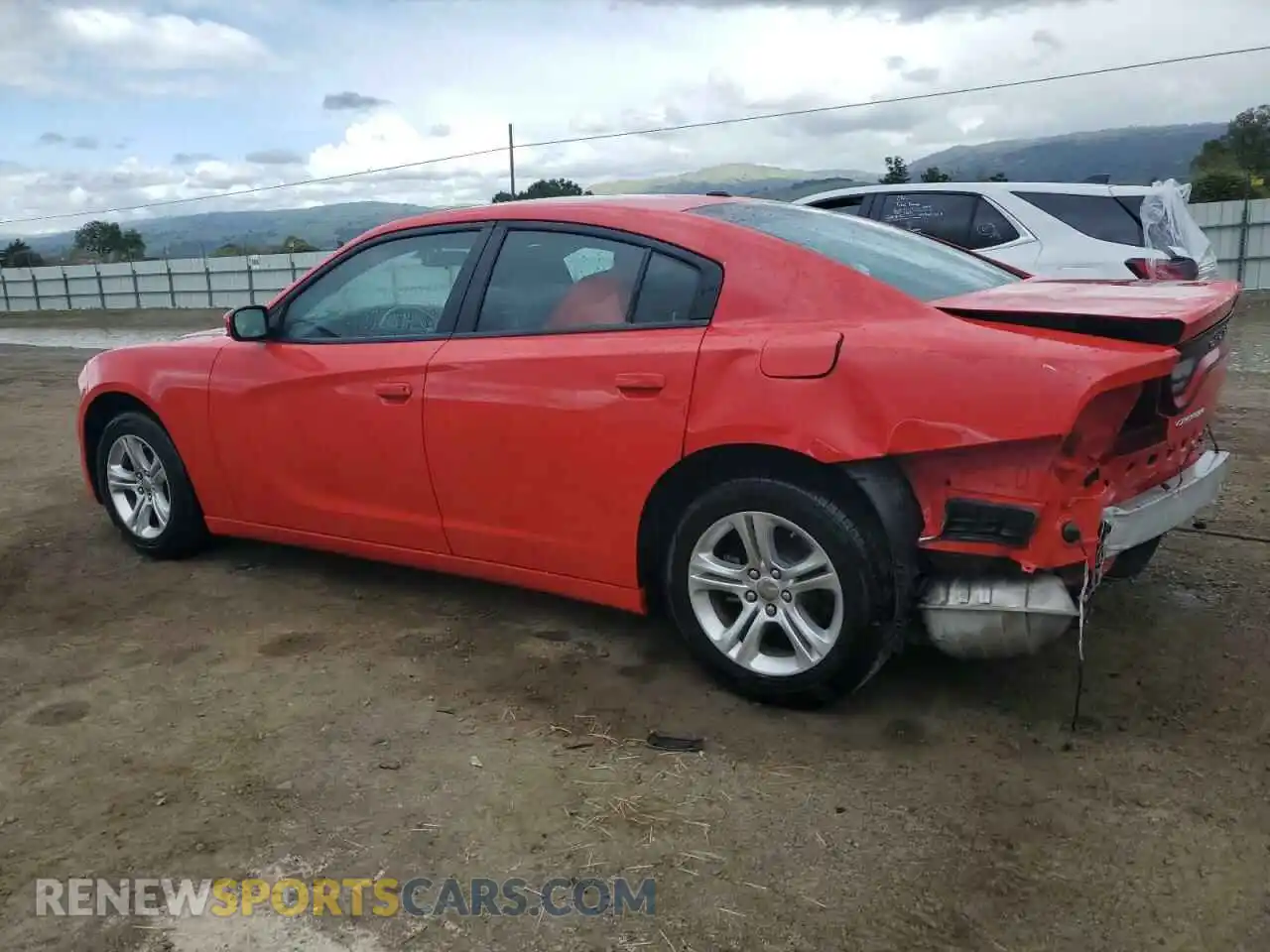 2 Photograph of a damaged car 2C3CDXBG8NH201723 DODGE CHARGER 2022