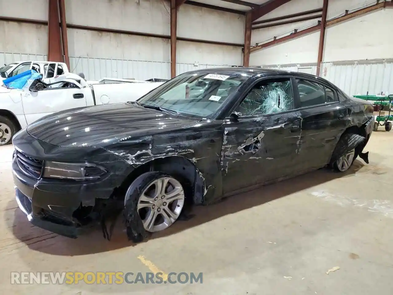 1 Photograph of a damaged car 2C3CDXBG8NH212544 DODGE CHARGER 2022