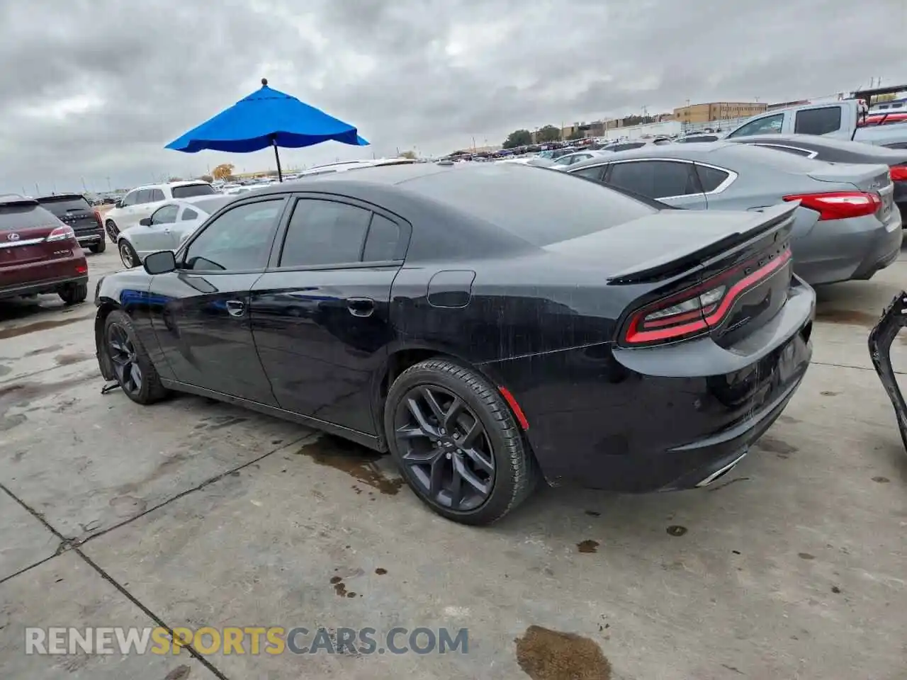 2 Photograph of a damaged car 2C3CDXBG8NH224791 DODGE CHARGER 2022