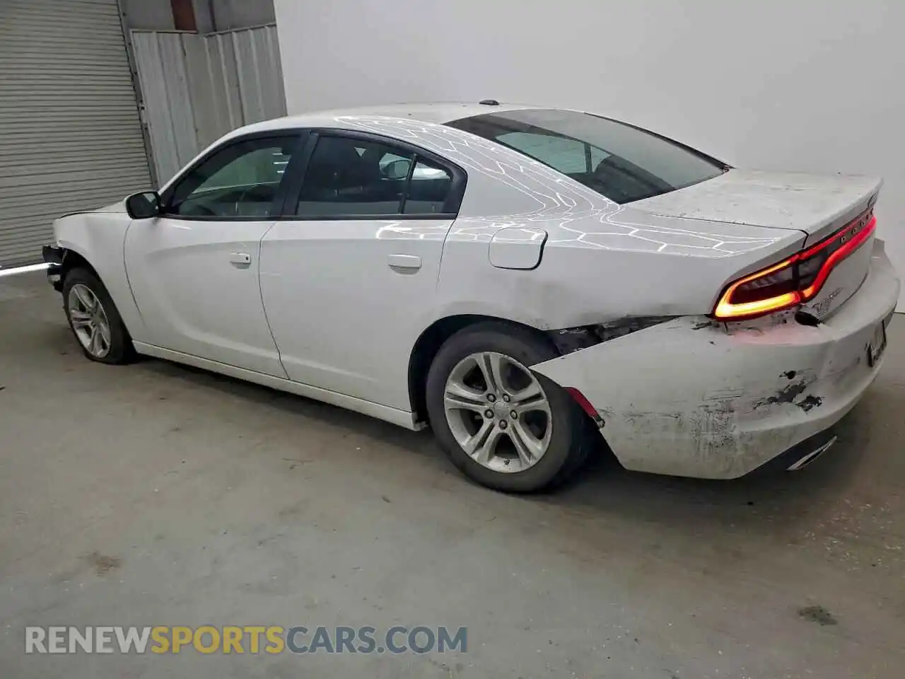 2 Photograph of a damaged car 2C3CDXBG8NH258861 DODGE CHARGER 2022