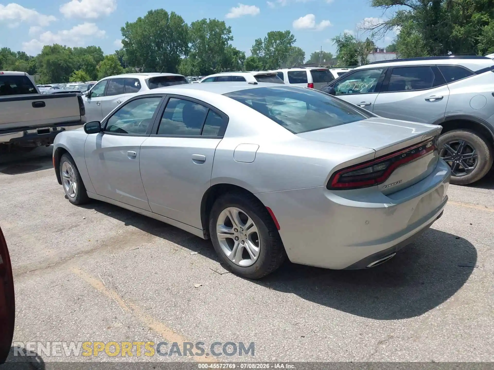 3 fotografías del automóvil dañado 2C3CDXBG9NH138079 DODGE CHARGER 2022